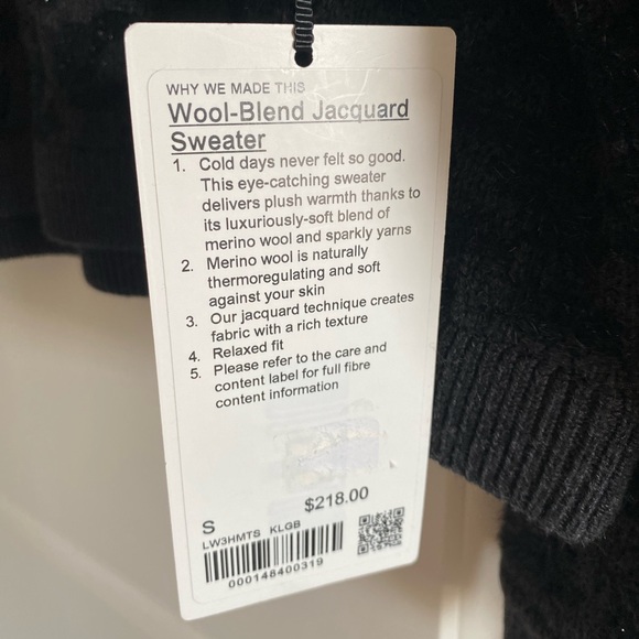 Lululemon Wool-Blend Jacquard Sweater - Picture 2 of 4